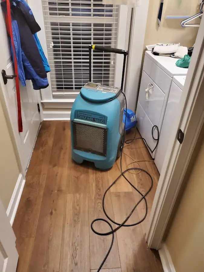 Commercial dehumidifier deployed for Crawl Space Restoration in Grove City